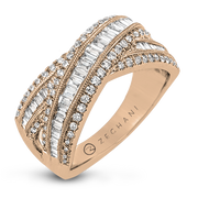 ZR1719 Right Hand Ring in 14k Gold with Diamonds