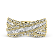 ZR1719 Right Hand Ring in 14k Gold with Diamonds
