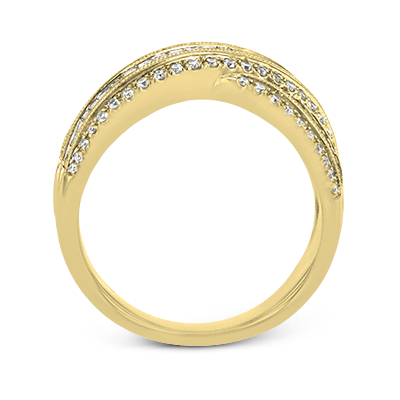 ZR1719 Right Hand Ring in 14k Gold with Diamonds