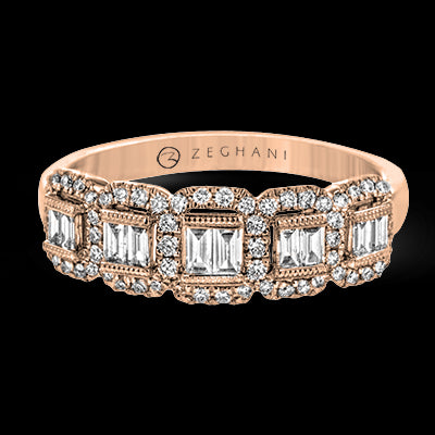 ZR1721 Right Hand Ring in 14k Gold with Diamonds