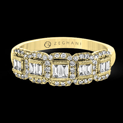 ZR1721 Right Hand Ring in 14k Gold with Diamonds