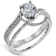 ZR1726 Wedding Set in 14k Gold with Diamonds