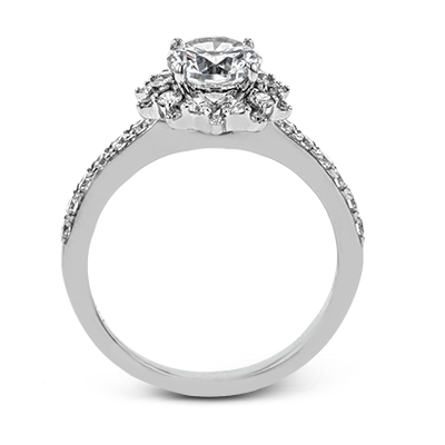 ZR1779 Engagement Ring in 14k Gold with Diamonds
