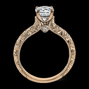 ZR1781 Engagement Ring in 14k Gold with Diamonds