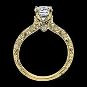 ZR1781 Engagement Ring in 14k Gold with Diamonds