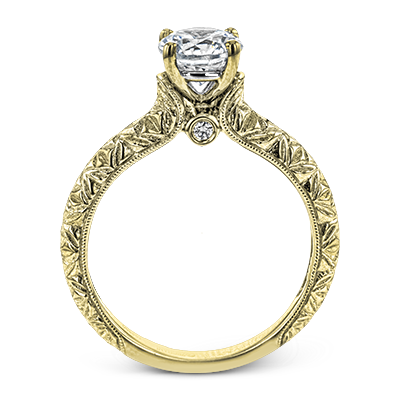 ZR1781 Engagement Ring in 14k Gold with Diamonds
