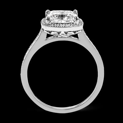 ZR1782 Engagement Ring in 14k Gold with Diamonds