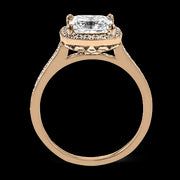 ZR1782 Engagement Ring in 14k Gold with Diamonds