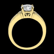 ZR1784 Engagement Ring in 14k Gold with Diamonds