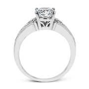 ZR1784 Engagement Ring in 14k Gold with Diamonds