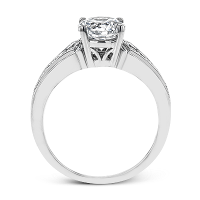 ZR1784 Engagement Ring in 14k Gold with Diamonds