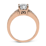 ZR1784 Engagement Ring in 14k Gold with Diamonds