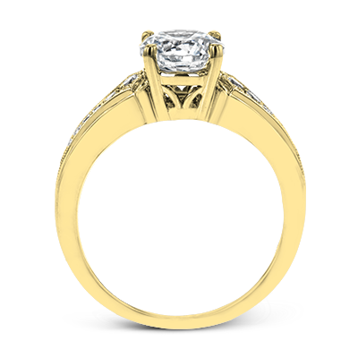 ZR1784 Engagement Ring in 14k Gold with Diamonds
