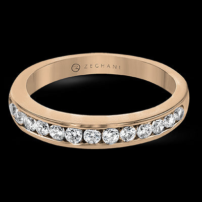 ZR18 Anniversary Ring in 14k Gold with Diamonds