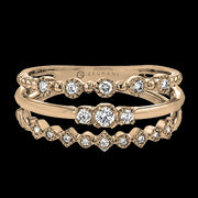 ZR1865 Right Hand Ring in 14k Gold with Diamonds