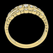 ZR1865 Right Hand Ring in 14k Gold with Diamonds