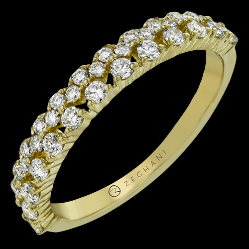 ZR1880 Right Hand Ring in 14k Gold with Diamonds