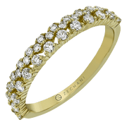 ZR1880 Right Hand Ring in 14k Gold with Diamonds