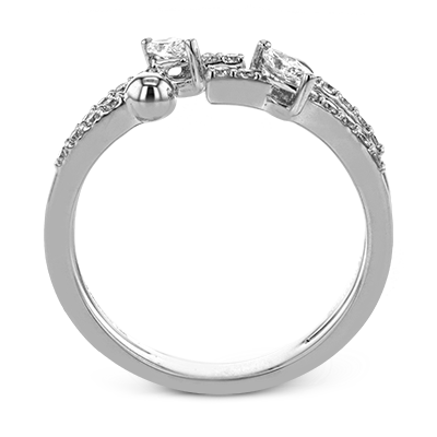 ZR1889 Right Hand Ring in 14k Gold with Diamonds