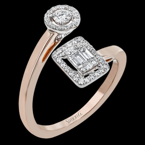 ZR1892 Right Hand Ring in 14k Gold with Diamonds