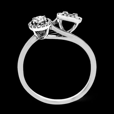 ZR1892 Right Hand Ring in 14k Gold with Diamonds