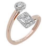 ZR1892 Right Hand Ring in 14k Gold with Diamonds