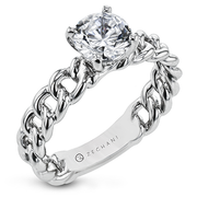ZR1901 Wedding Set in 14k Gold with Diamonds