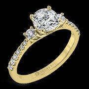 ZR19 Anniversary Ring in 14k Gold with Diamonds
