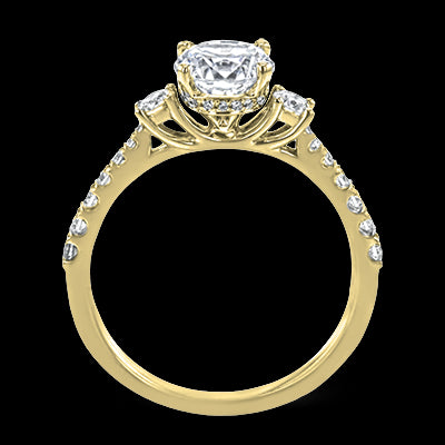 ZR19 Anniversary Ring in 14k Gold with Diamonds