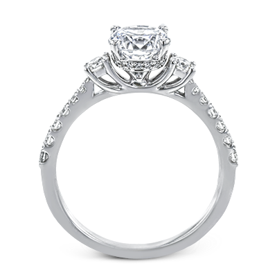 ZR1902 Engagement Ring in 14k Gold with Diamonds