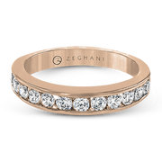 ZR19 Anniversary Ring in 14k Gold with Diamonds