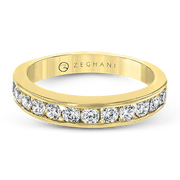 ZR19 Anniversary Ring in 14k Gold with Diamonds