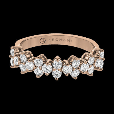 ZR2000 Right Hand Ring in 14k Gold with Diamonds