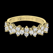 ZR2000 Right Hand Ring in 14k Gold with Diamonds