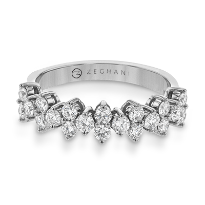 ZR2000 Right Hand Ring in 14k Gold with Diamonds