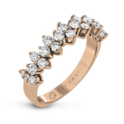ZR2000 Right Hand Ring in 14k Gold with Diamonds