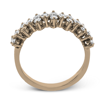 ZR2000 Right Hand Ring in 14k Gold with Diamonds
