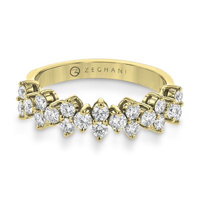ZR2000 Right Hand Ring in 14k Gold with Diamonds