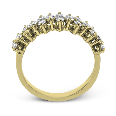 ZR2000 Right Hand Ring in 14k Gold with Diamonds