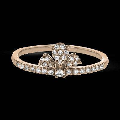 ZR2007 Right Hand Ring in 14k Gold with Diamonds
