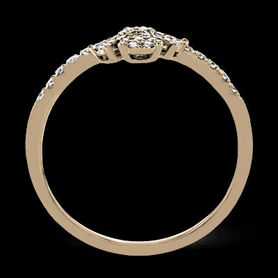 ZR2007 Right Hand Ring in 14k Gold with Diamonds