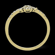 ZR2007 Right Hand Ring in 14k Gold with Diamonds