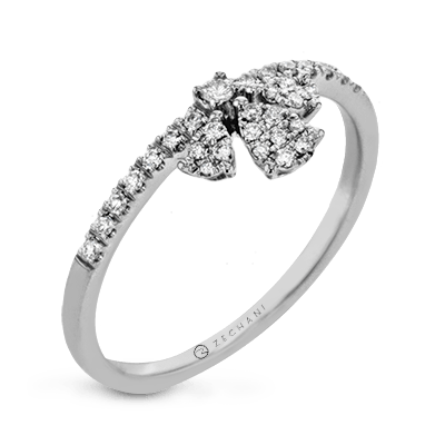 ZR2007 Right Hand Ring in 14k Gold with Diamonds