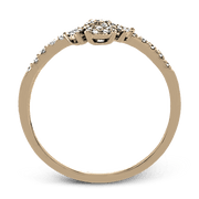 ZR2007 Right Hand Ring in 14k Gold with Diamonds