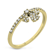 ZR2007 Right Hand Ring in 14k Gold with Diamonds