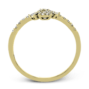 ZR2007 Right Hand Ring in 14k Gold with Diamonds