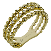ZR2009-Y Right Hand Ring in 14k Gold with Diamonds