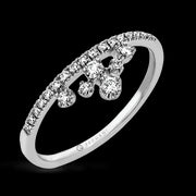 ZR2010 Right Hand Ring in 14k Gold with Diamonds