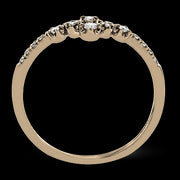 ZR2010 Right Hand Ring in 14k Gold with Diamonds