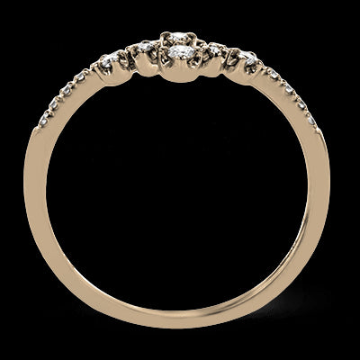 ZR2010 Right Hand Ring in 14k Gold with Diamonds